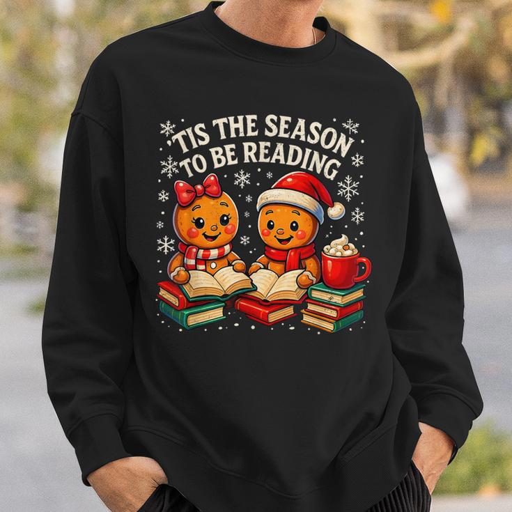 ’Tis The Season To Be Reading Book Lover Sweatshirt Gifts for Him ’Tis The Season To Be Reading Book Lover Sweatshirt Gifts for Him