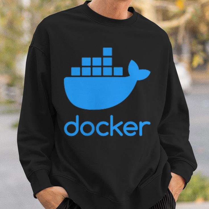Twoided Docker ソフトウェアプログラミングと開発 スウェットシャツ 彼への贈り物