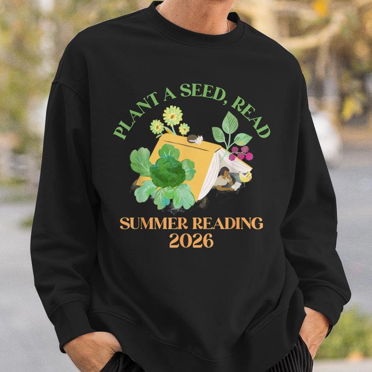 Unearth a Story Summer Reading 2026 Dinosaur Book Kids Sweatshirt Gifts for Him