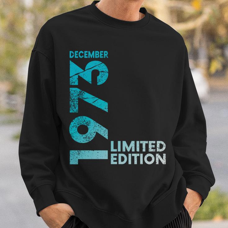 Vintage 50 Birthday I Limited Edition December 1973 長袖tシャツ スウェットシャツ 彼への贈り物