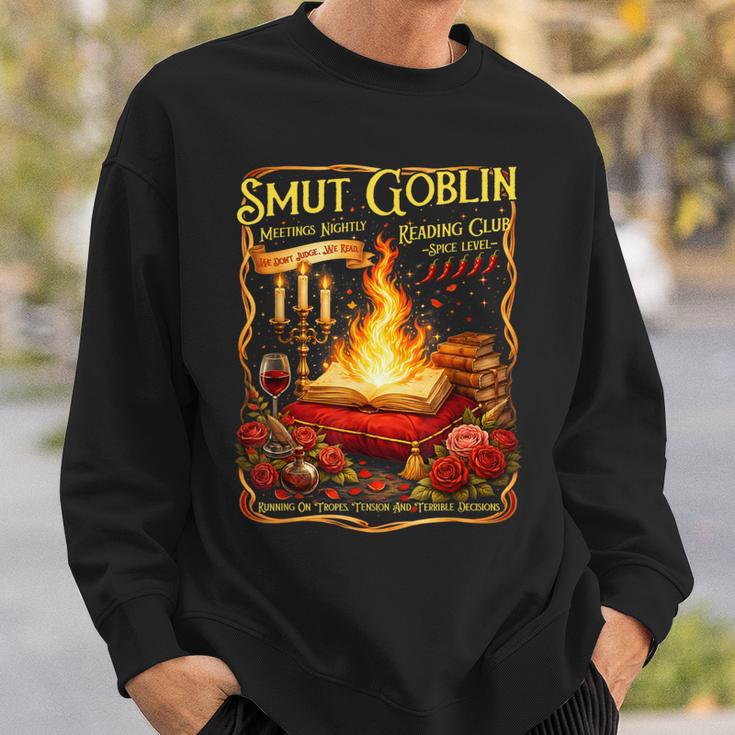 Vintage Smut Goblin Dark Romance Bookish Book Lovers Sweatshirt Gifts for Him Vintage Smut Goblin Dark Romance Bookish Book Lovers Sweatshirt Gifts for Him