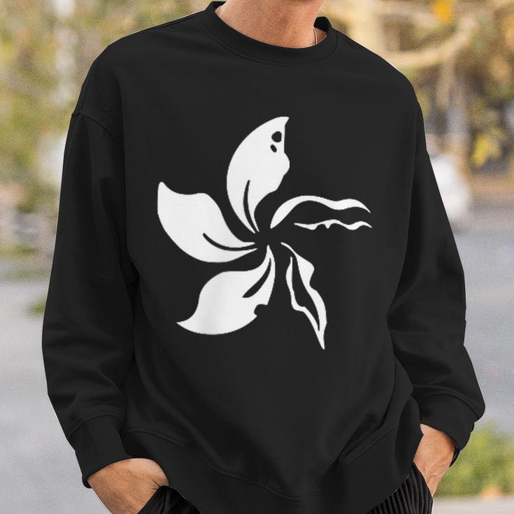 Wilted Bauhinia Flag 2019 香港抗議 スウェットシャツ 彼への贈り物