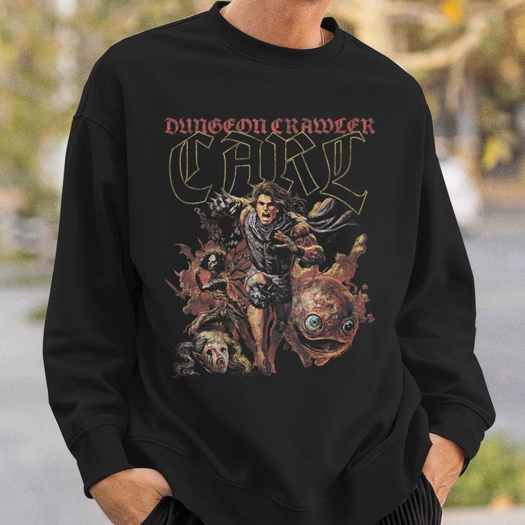 Women's Dungeon Crawler Carl The Inevitable Ruin Cover LitRPG Book Sweatshirt Gifts for Him