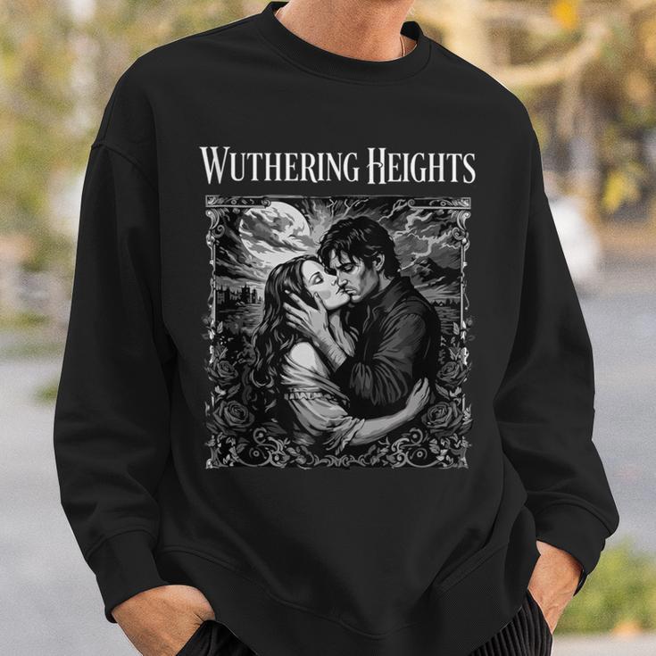 Wuthering Heights Gothic Book Lover Classic Literature Sweatshirt Gifts for Him