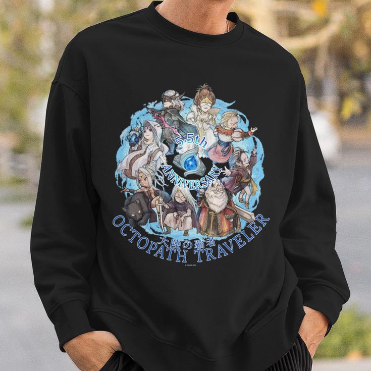 『オクトパストラベラー 大陸の覇者』55周年特製 長袖tシャツ スウェットシャツ 彼への贈り物