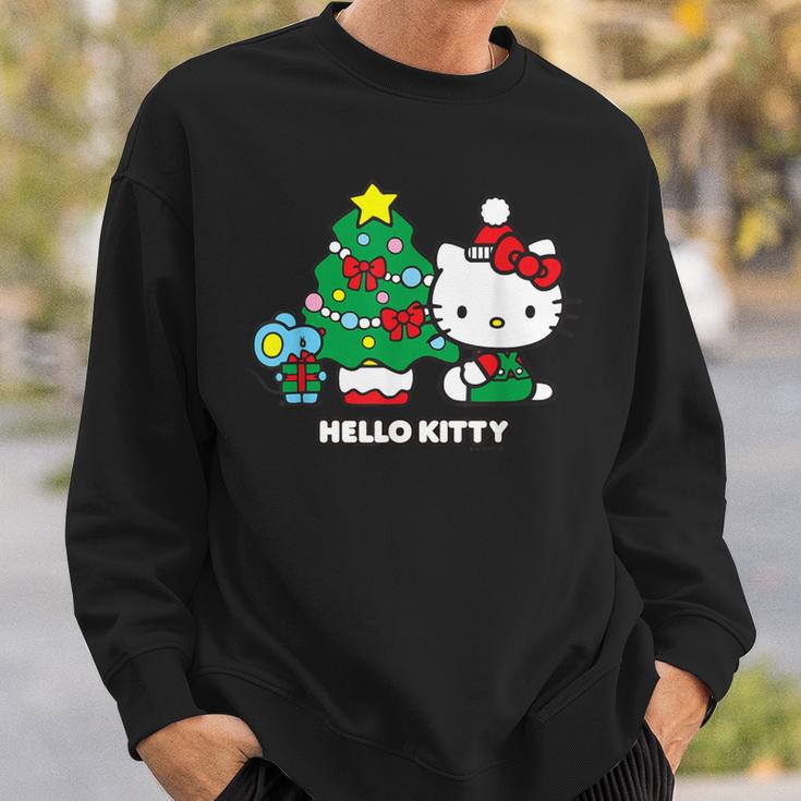 【クリスマス特集】Usデザイン ハローキティ クリスマスツリー スウェットシャツ 彼への贈り物