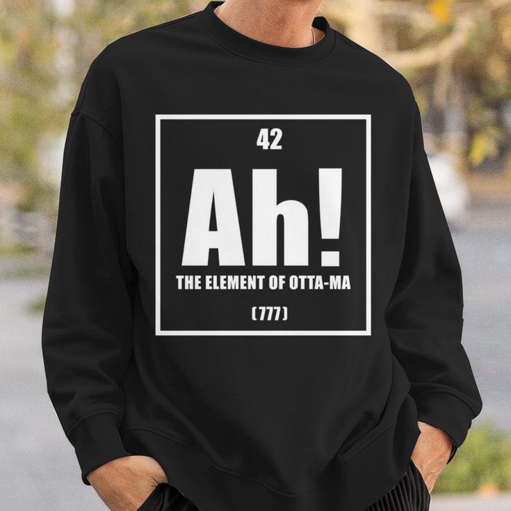 おったま Ah 元素デザイン おもしろ理系 サプライズ要素 42 ナンバー グラフィック 長袖tシャツ スウェットシャツ 彼への贈り物