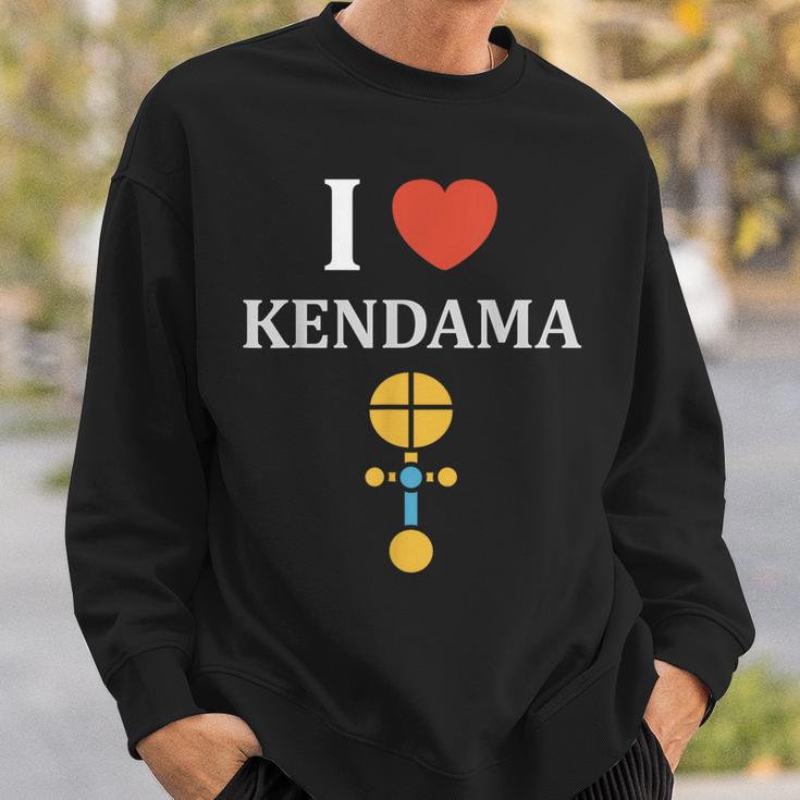 けん玉 おもちゃ シンプル ユーモア けん玉 I Love Kendama スウェットシャツ 彼への贈り物