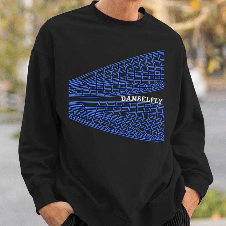 とんぼ トンボ イトトンボ 長袖tシャツ スウェットシャツ 彼への贈り物