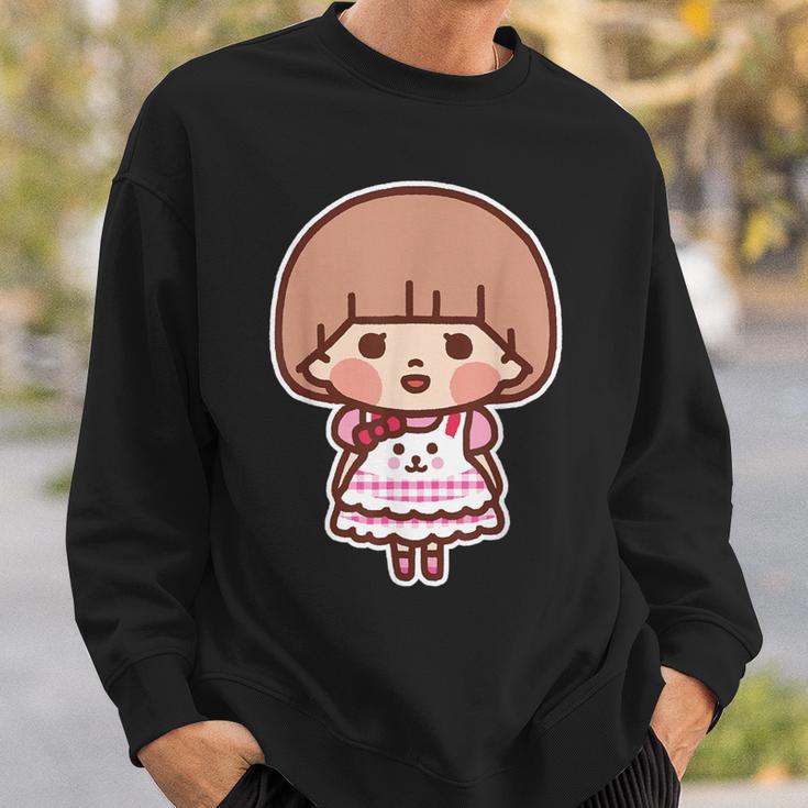 ゆるかわメルちゃん ビッグプリント（表裏） スウェットシャツ 彼への贈り物