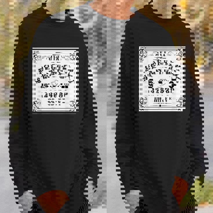 ウイジャボード ハロー超常現象捜査官 ゴシック・ウイジャ・ペイガン スウェットシャツ 彼への贈り物