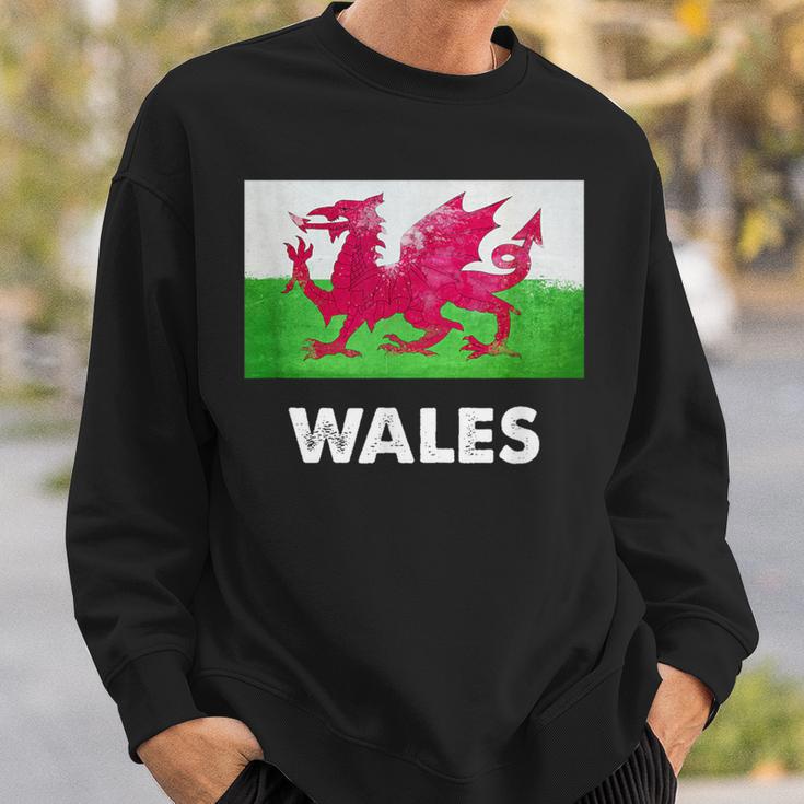 ウェールズ国旗tシャツ スウェットシャツ 彼への贈り物