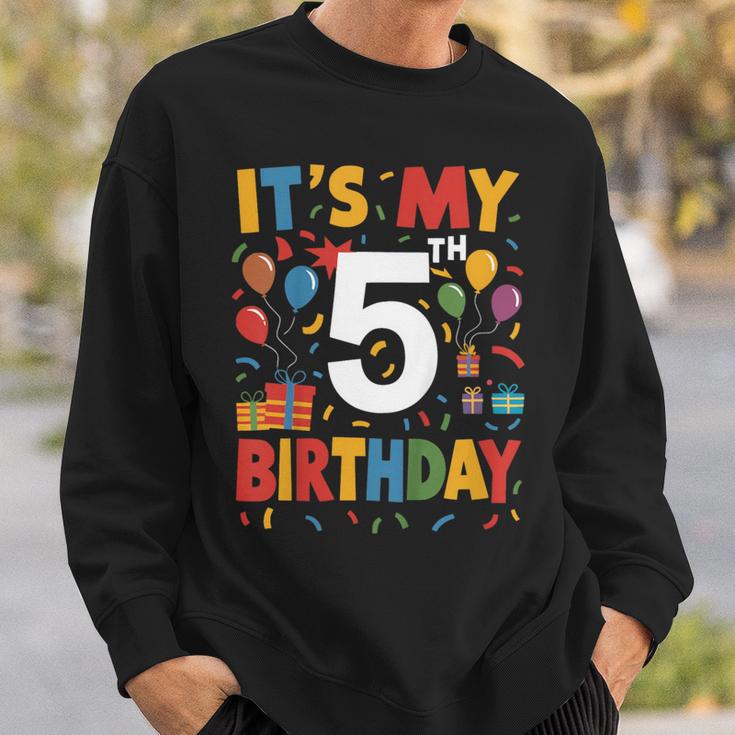 キッズ 5歳の誕生日シャツ男の子キッズ幼児5歳の誕生日男の子 スウェットシャツ 彼への贈り物