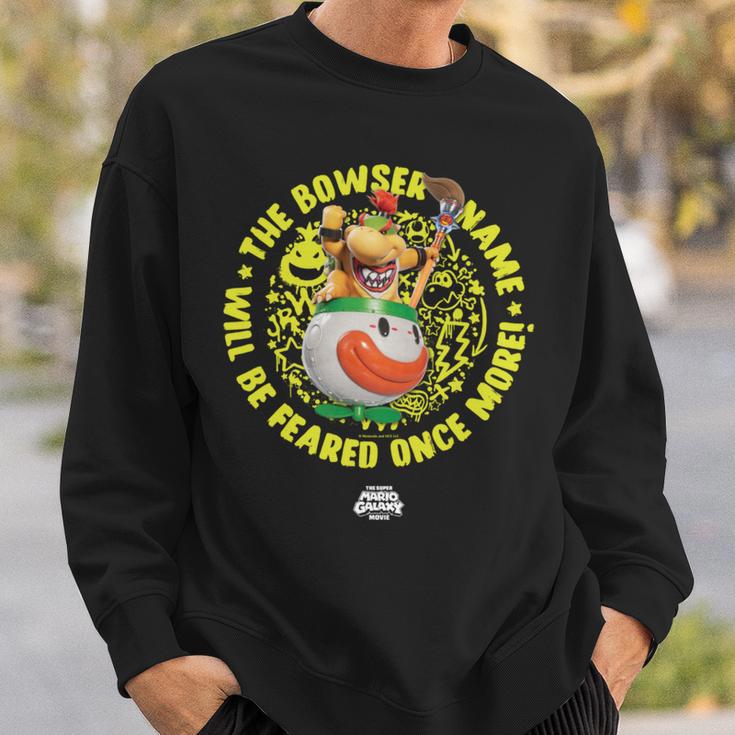 ザ・スーパーマリオギャラクシー・ムービー Bowser Jr Feared 長袖tシャツ スウェットシャツ 彼への贈り物