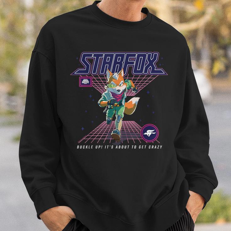 ザ・スーパーマリオギャラクシー・ムービーtarfox About To Get Crazy スウェットシャツ 彼への贈り物