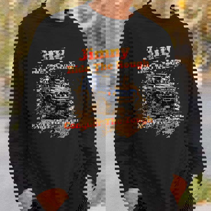 ジムニー 4X4 オフロード トラック 長袖tシャツ スウェットシャツ 彼への贈り物