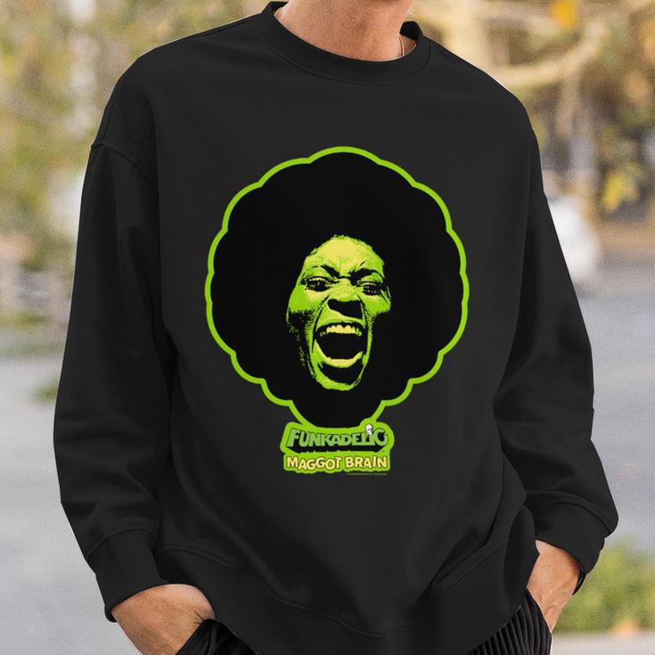 ジョージ・クリントン・ファンカデリック・グリーン・マゴット・ブレイン 長袖tシャツ スウェットシャツ 彼への贈り物
