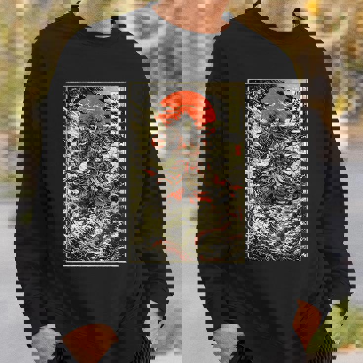 スサノオ 日本神話 女神 浮世絵 神道 スウェットシャツ 彼への贈り物