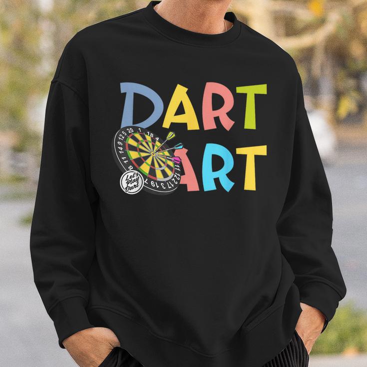 ダーツアート ダーツプレーヤー ダーツスポーツ ダーツボード ダーツ スウェットシャツ 彼への贈り物