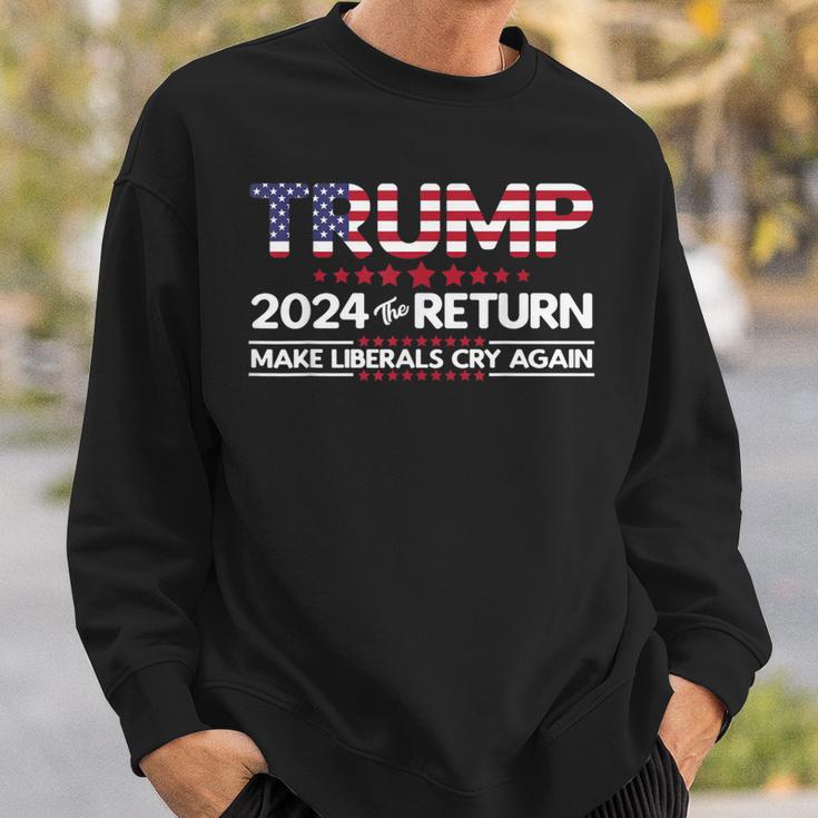トランプ 2024 ザ・リターン スウェットシャツ 彼への贈り物