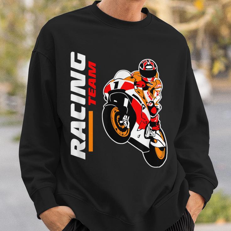 バイクレース Motorcycle Racing スウェットシャツ 彼への贈り物