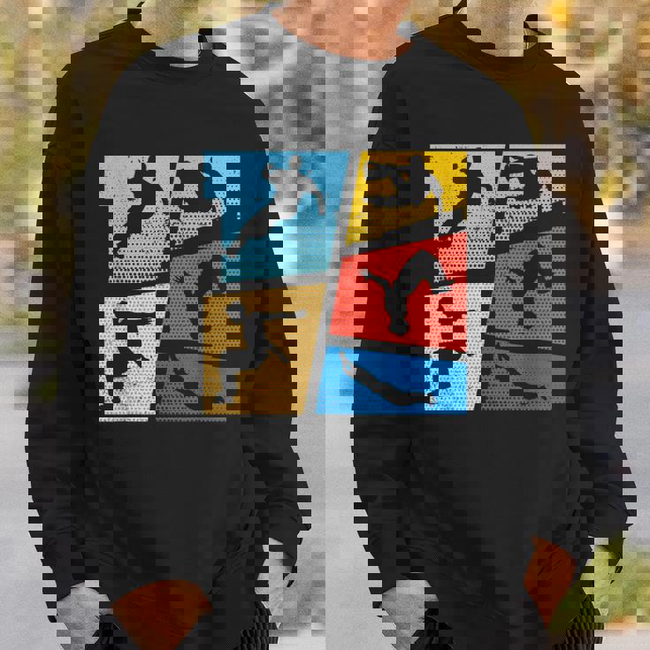 パルクール ヴィンテージ フリーランニングパルクール ランナー パルクール スウェットシャツ 彼への贈り物