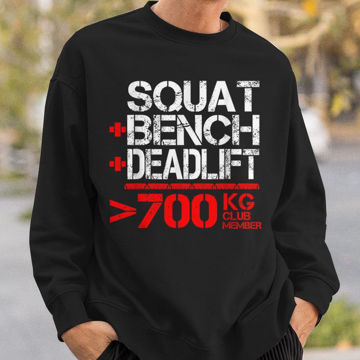 パワーリフティング700kgクラブメンブ Powerlifting 700 Kg Club Member スウェットシャツ 彼への贈り物