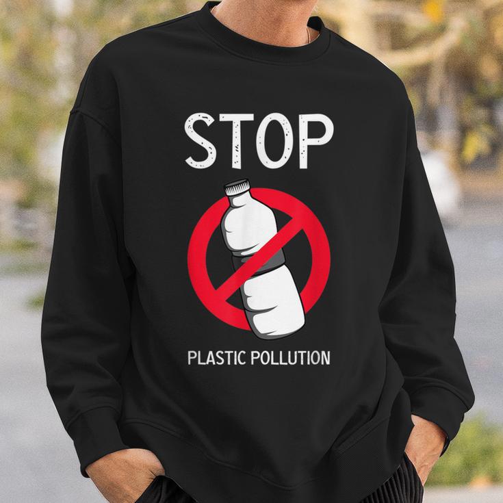 プラスチック汚染環境係派を止める スウェットシャツ 彼への贈り物