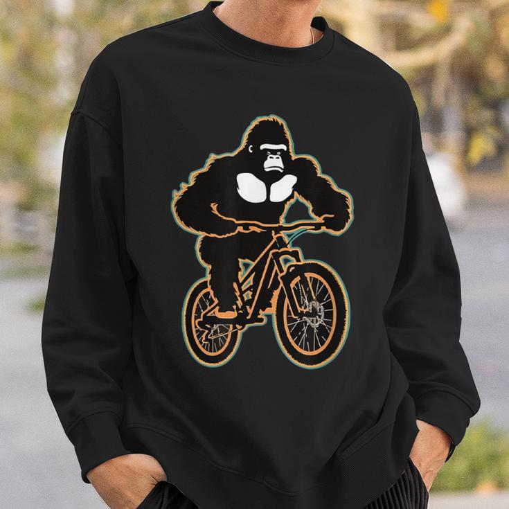 マウンテンバイク ゴリラ ダウンヒル ライダー Mtb スウェットシャツ 彼への贈り物