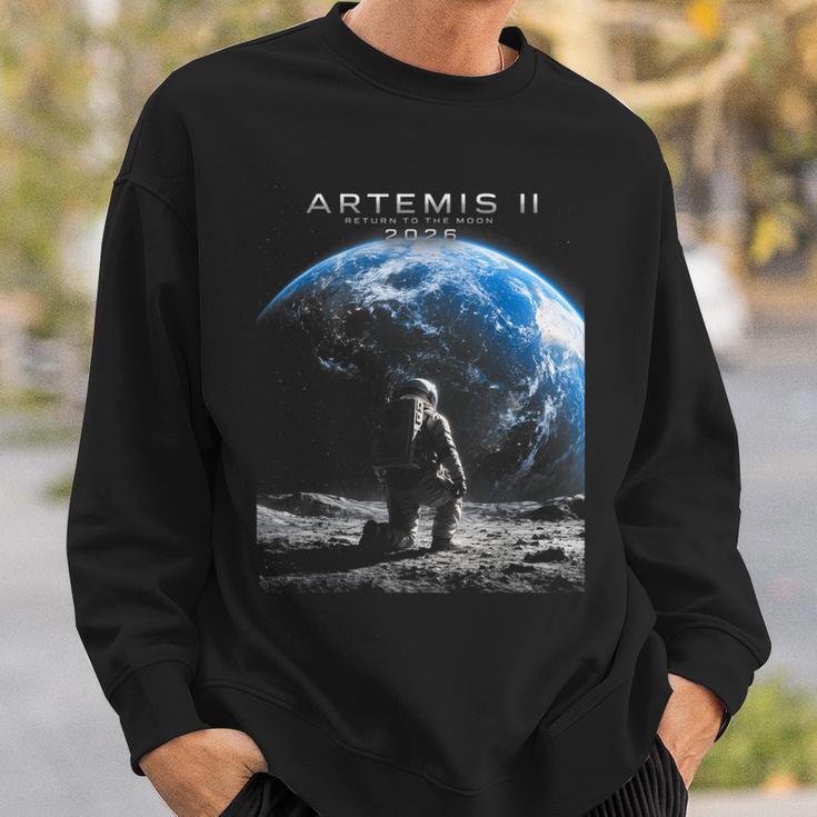 ミッション・トゥ・ザ・ムーン 宇宙飛行士アルテミス 2026 ロケットアルテミス2 スウェットシャツ 彼への贈り物