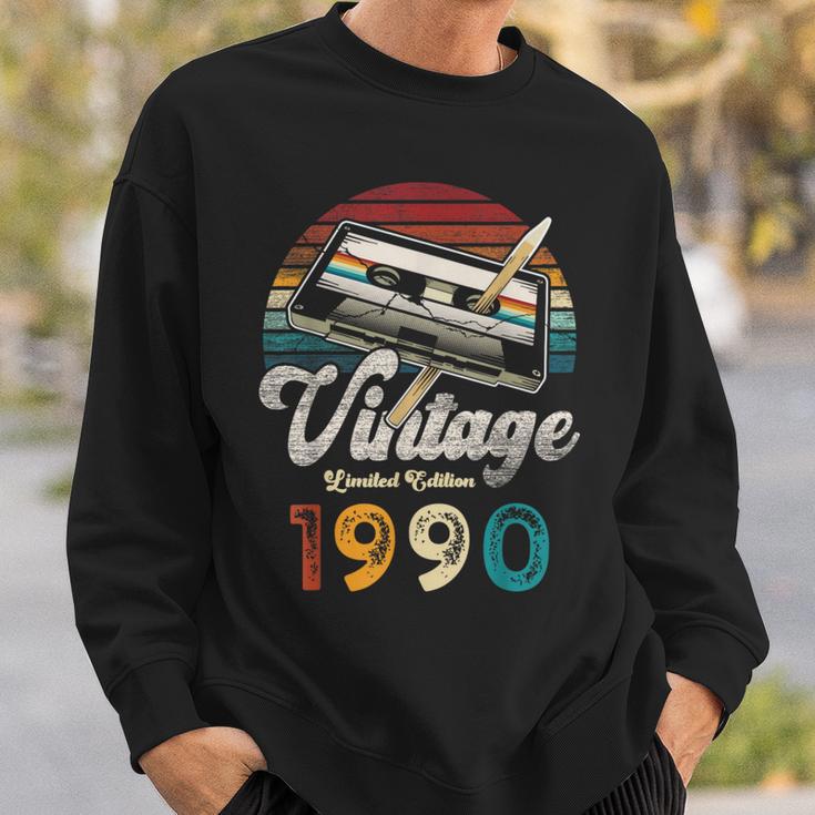 ヴィンテージ1990バースデー36年カセットペンシル スウェットシャツ 彼への贈り物
