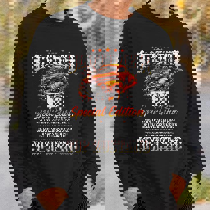 ヴィンテージカー 1971 年 55 歳の誕生日 1971 年のクラシックカー スウェットシャツ 彼への贈り物