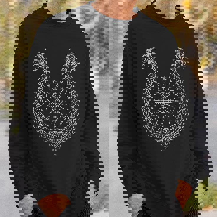 北欧バイキングコンパス アイスランド スウェットシャツ 彼への贈り物