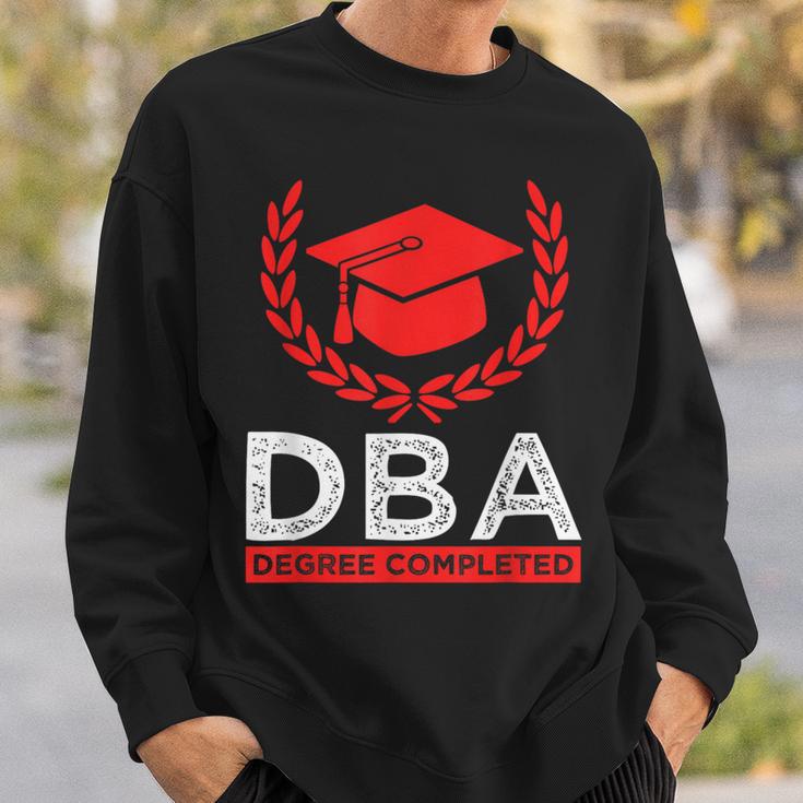 博士 Dba 学生 経営学博士 スウェットシャツ 彼への贈り物