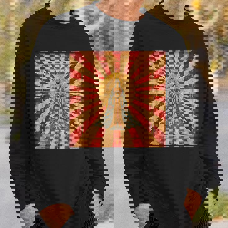 天照 女神 昇る太陽 日本神話 スウェットシャツ 彼への贈り物