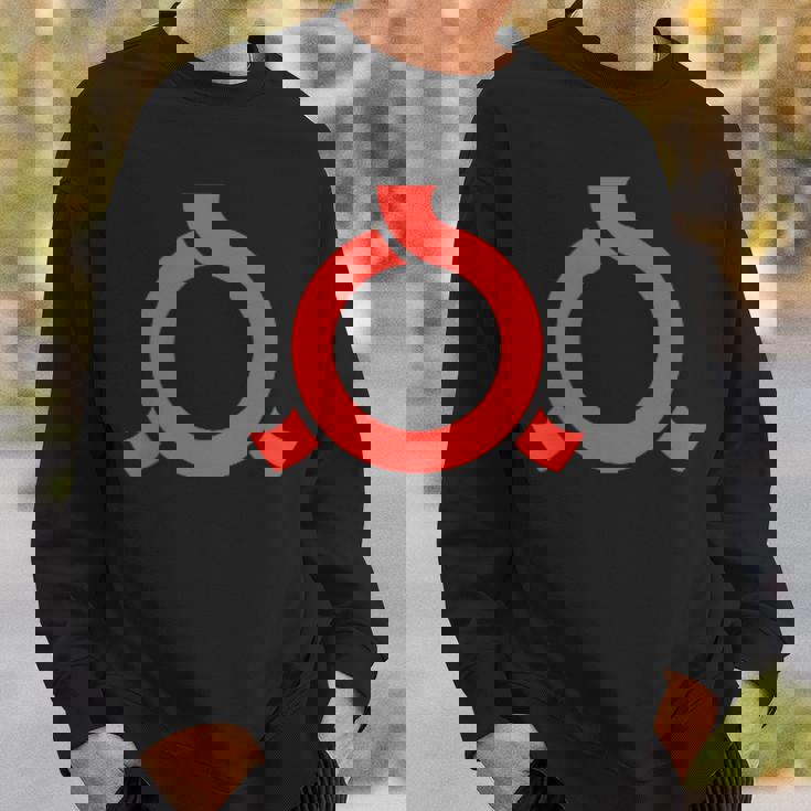 福島県旗 本州 日本 シンボル エンブレム スウェットシャツ 彼への贈り物