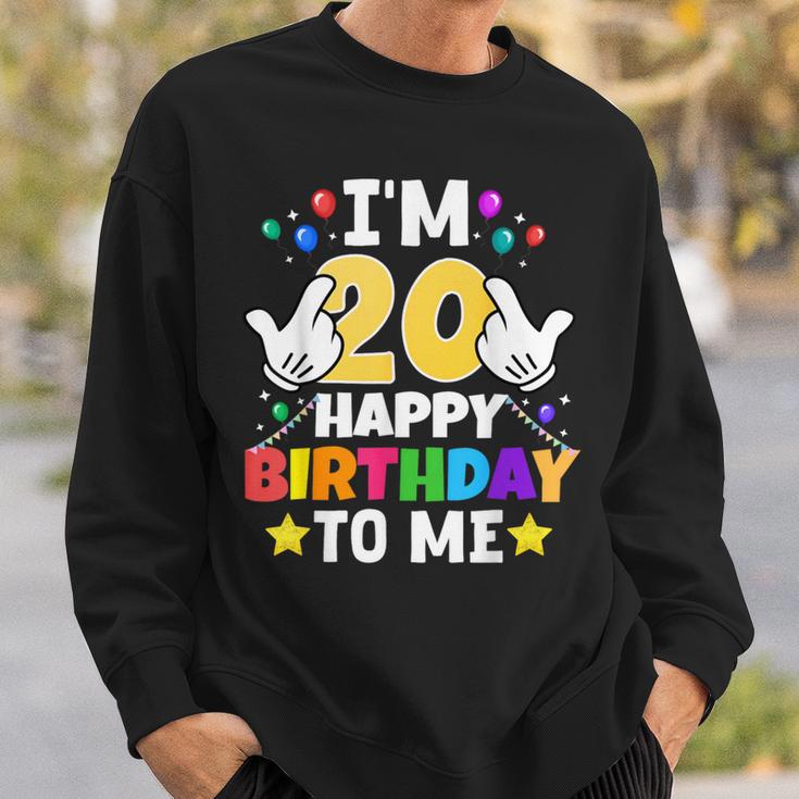 私は20歳です。お誕生日おめでとう、面白い20歳の誕生日 スウェットシャツ 彼への贈り物