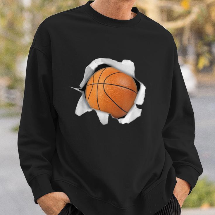 面白いtシャツ バスケットボール おもしろ 服 ネタ メンズ バスケ部 おもしろグッズ 大人 子供 スウェットシャツ 彼への贈り物