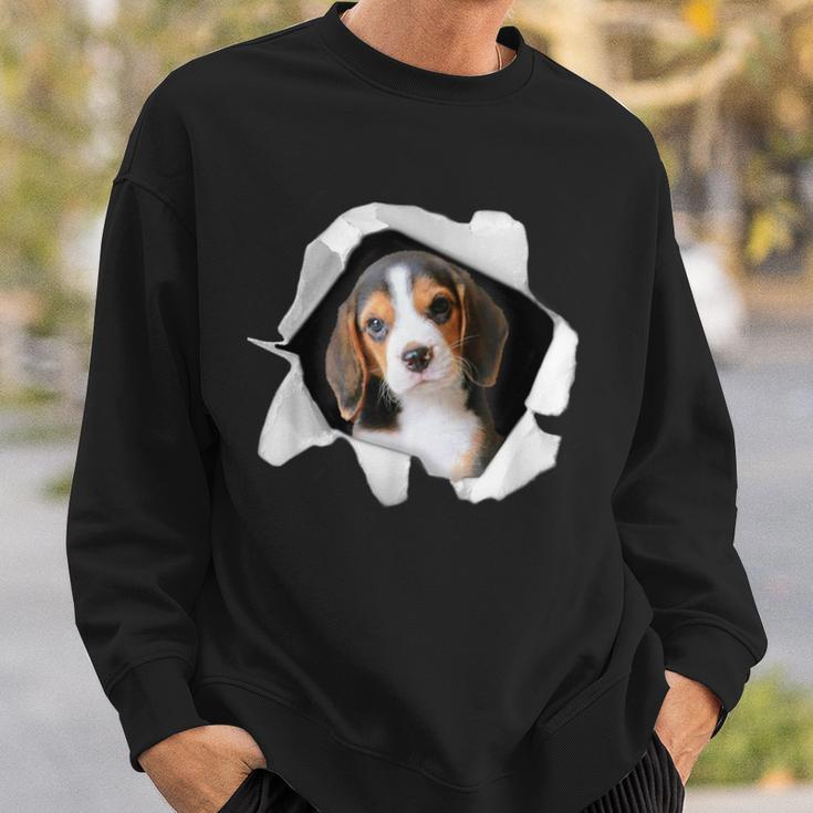 面白いtシャツ ビーグル 犬 イヌ わんこ メンズ 犬好き グッズ かわいい おもしろ 面白い 服 ネタ スウェットシャツ 彼への贈り物