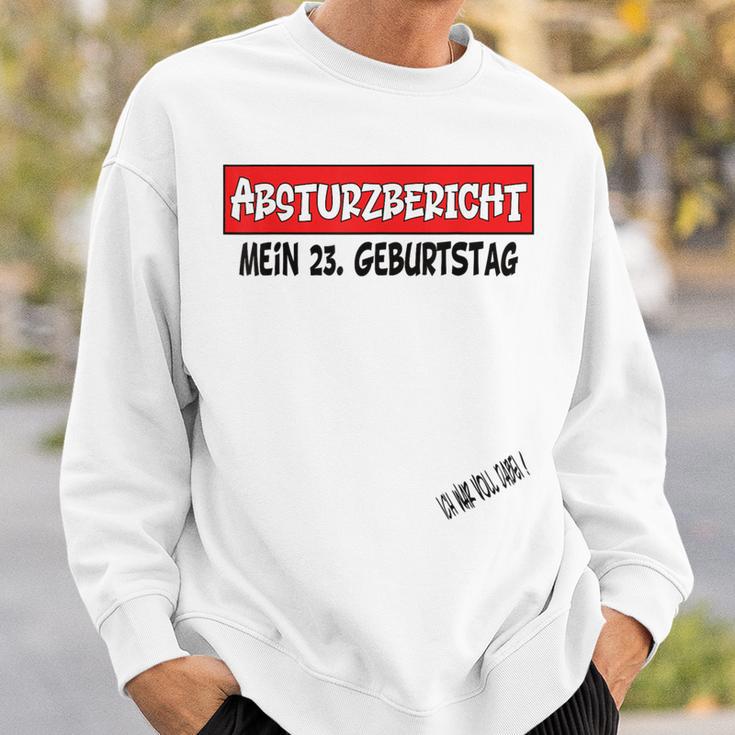 23rd Birthday Guest Book Sweatshirt Gifts for Him
