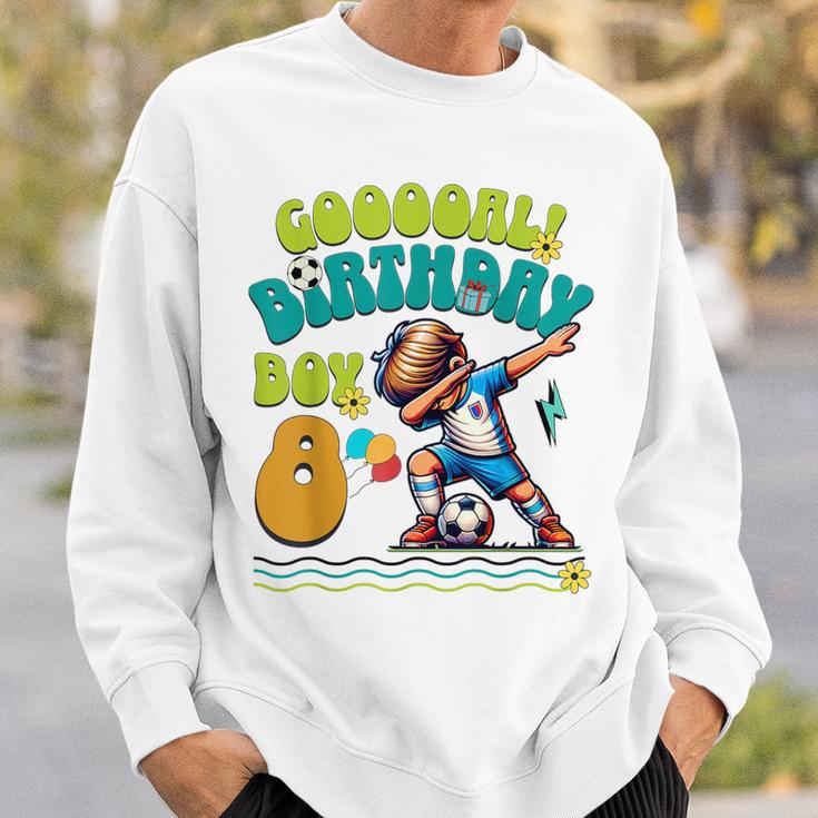 8歳の誕生日 男の子 8歳 サッカー フットボール選手 誕生日 スウェットシャツ 彼への贈り物