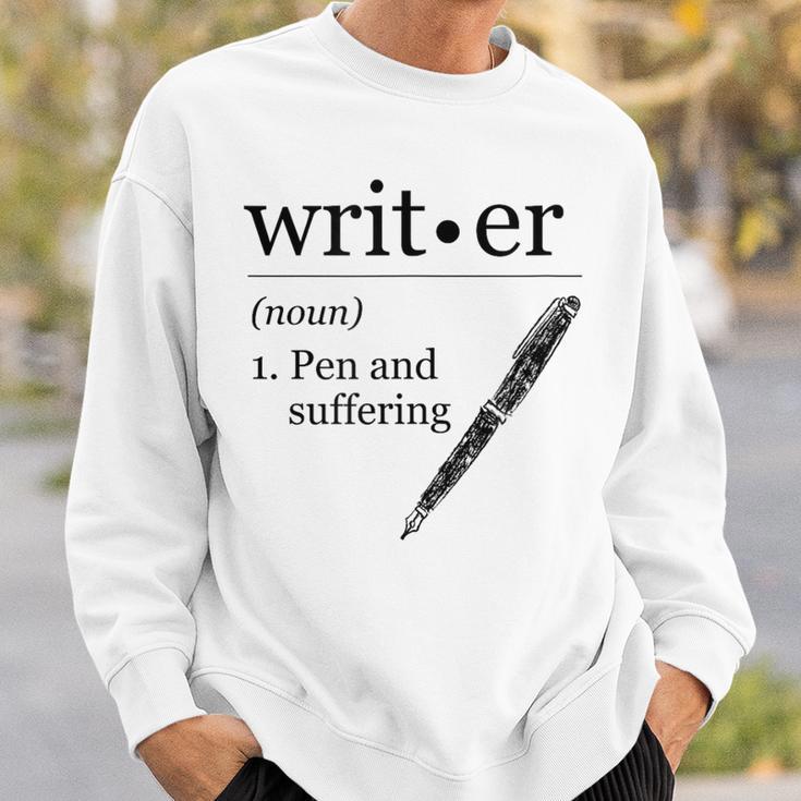 Author Book Writer Journalist Novelist Sweatshirt Gifts for Him