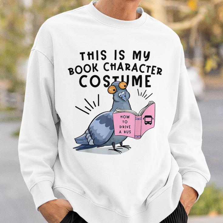 This Is My Book Character Costume Pigeon Kids Reading Sweatshirt Gifts for Him This Is My Book Character Costume Pigeon Kids Reading Sweatshirt Gifts for Him