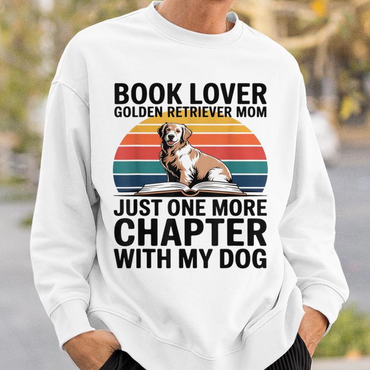 Book Lover Golden Retriever Mom Just One More Chapter Sweatshirt Gifts for Him Book Lover Golden Retriever Mom Just One More Chapter Sweatshirt Gifts for Him