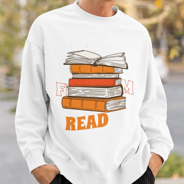 Book Lover Reading Hobby Fan Passion Geek Nerd Wizard Job Sweatshirt Gifts for Him