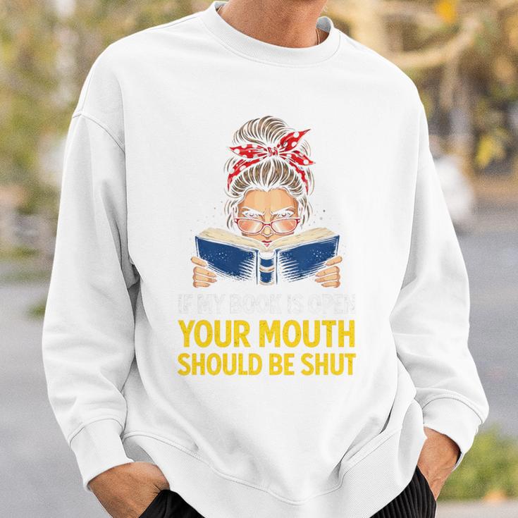 If My Book Is Open Reader Premium Tri-Blend Sweatshirt Gifts for Him If My Book Is Open Reader Premium Tri-Blend Sweatshirt Gifts for Him