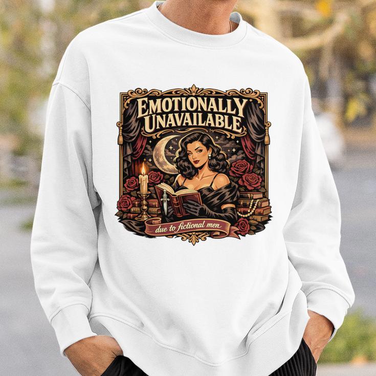 Book Reading Outfit Woman Thriller Merch Dark Romance Reader Premium Tri-Blend Sweatshirt Gifts for Him