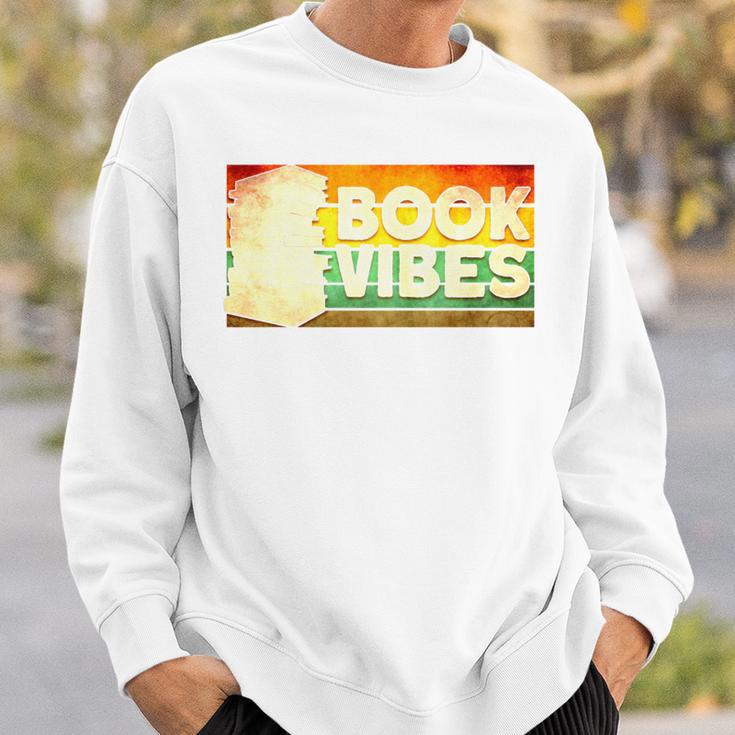 Book Vibes Reading Sweatshirt Gifts for Him