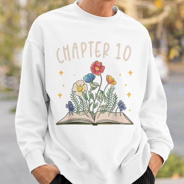 Chapter 10th Birthday Bookworm 10 Years Old For Book Lovers Sweatshirt Gifts for Him Chapter 10th Birthday Bookworm 10 Years Old For Book Lovers Sweatshirt Gifts for Him