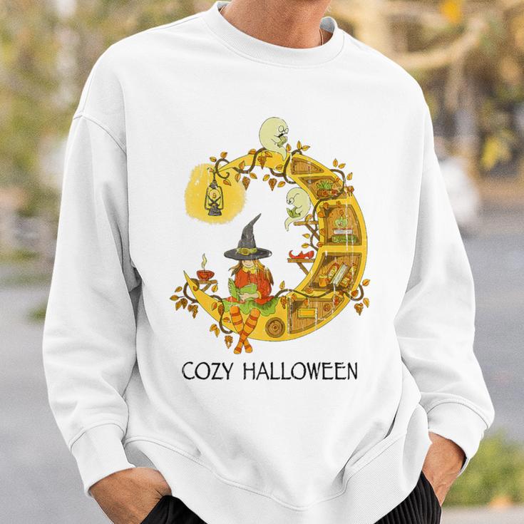 Cozy Halloween Coloring Book Adult Coloring Sweatshirt Gifts for Him Cozy Halloween Coloring Book Adult Coloring Sweatshirt Gifts for Him